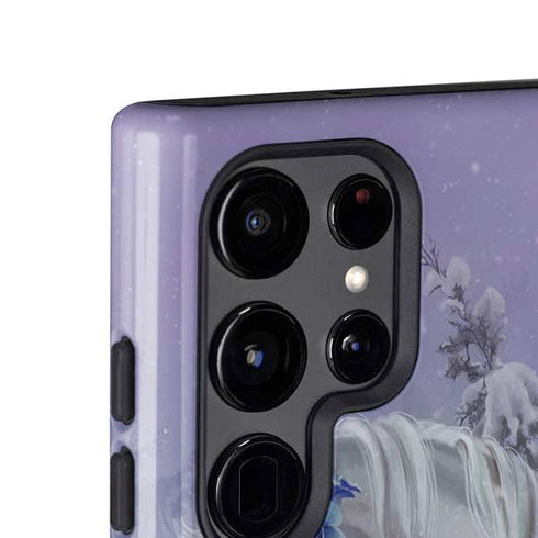 Fairy with Horse in Snow by Nene Thomas Galaxy S25 Ultra Impact Case