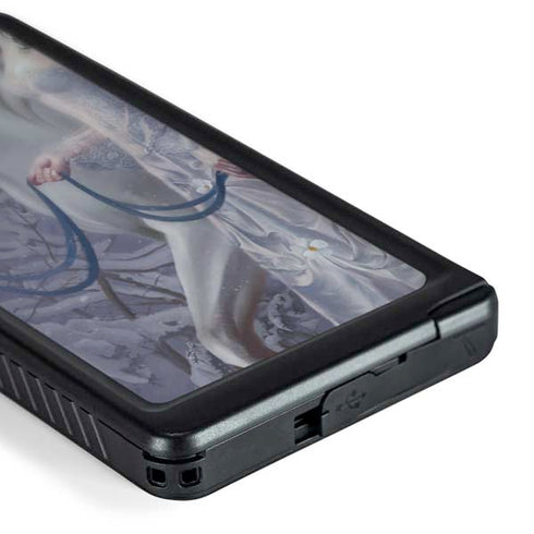 Fairy with Horse in Snow by Nene Thomas Galaxy S24 Ultra Waterproof Case