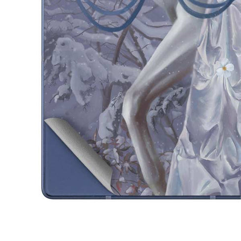 Fairy with Horse in Snow by Nene Thomas Galaxy Z Fold6 Skin
