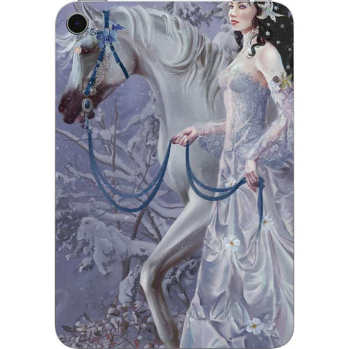 Fairy with Horse in Snow by Nene Thomas Apple iPad Mini Skin
