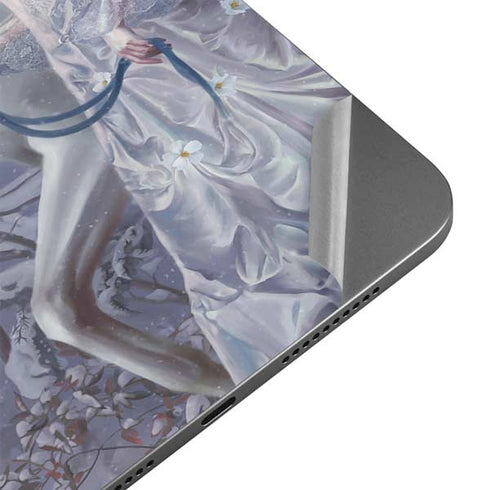 Fairy with Horse in Snow by Nene Thomas Apple iPad Mini Skin