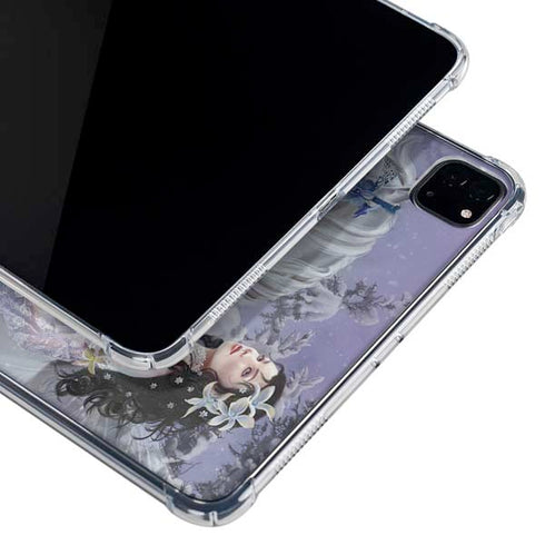 Fairy with Horse in Snow by Nene Thomas iPad Pro 11in (2024) Clear Case