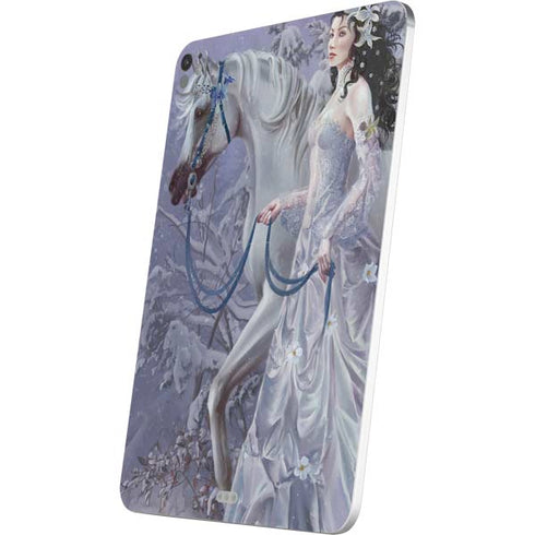Fairy with Horse in Snow by Nene Thomas iPad Pro 13in M4 (2024) Skin