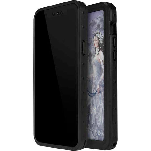 Fairy with Horse in Snow by Nene Thomas iPhone 15 Pro Waterproof Case