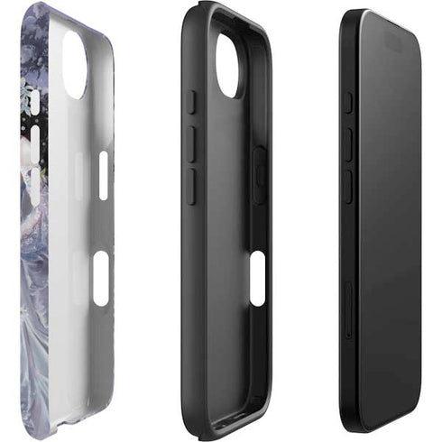 Fairy with Horse in Snow by Nene Thomas iPhone 16e Impact Case