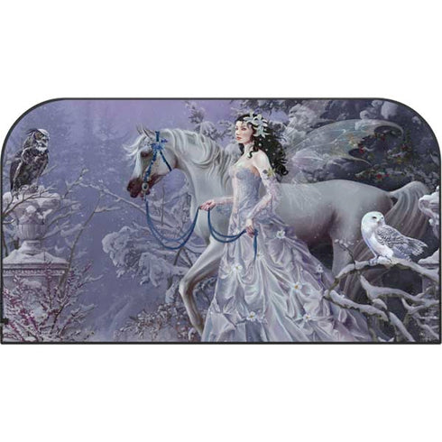 Fairy with Horse in Snow by Nene Thomas Nintendo Switch 2 (2025) with Joy-Con Skin