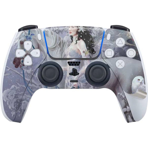 Fairy with Horse in Snow by Nene Thomas PS5 Pro Bundle Skin