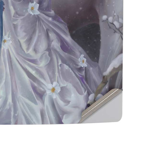 Fairy with Horse in Snow by Nene Thomas PS5 Pro Disk Console Skin
