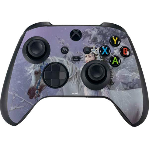 Fairy with Horse in Snow by Nene Thomas Xbox Series X Skins