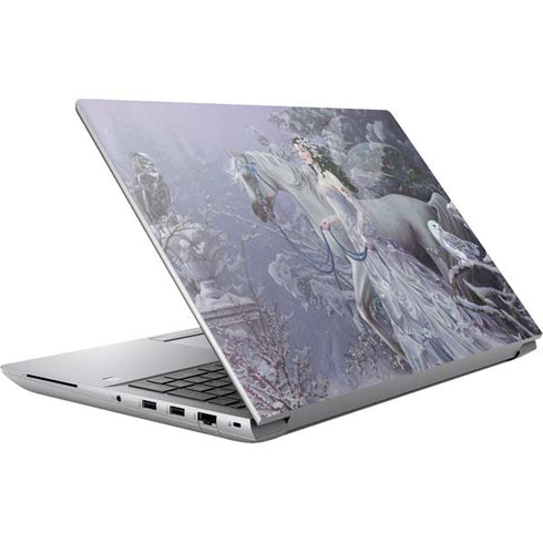 Fairy with Horse in Snow by Nene Thomas HP ZBook Fury 16 G10 Skin