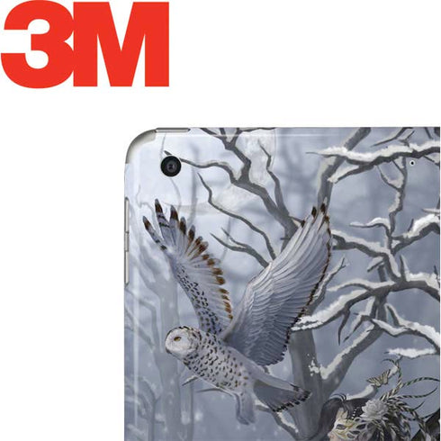 Fairy with Owl in Snow by Nene Thomas Apple iPad Skin