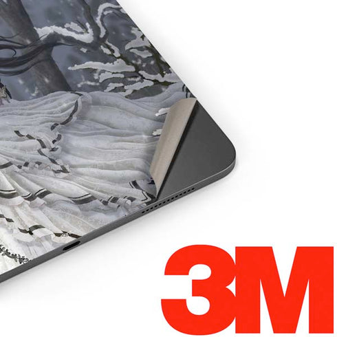 Fairy with Owl in Snow by Nene Thomas Apple iPad Pro Skin