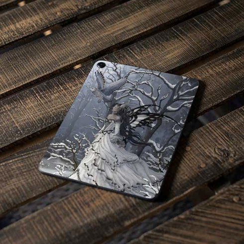 Fairy with Owl in Snow by Nene Thomas Apple iPad Pro Skin
