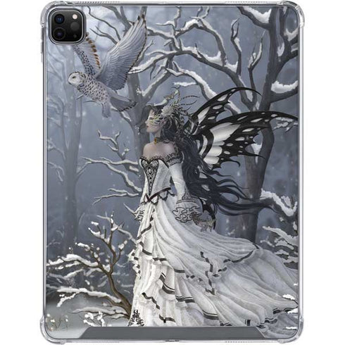 Fairy with Owl in Snow by Nene Thomas iPad Cases