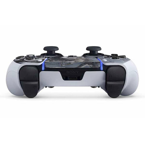 Fairy with Owl in Snow by Nene Thomas PS5 DualSense Edge Pro Controller Skin