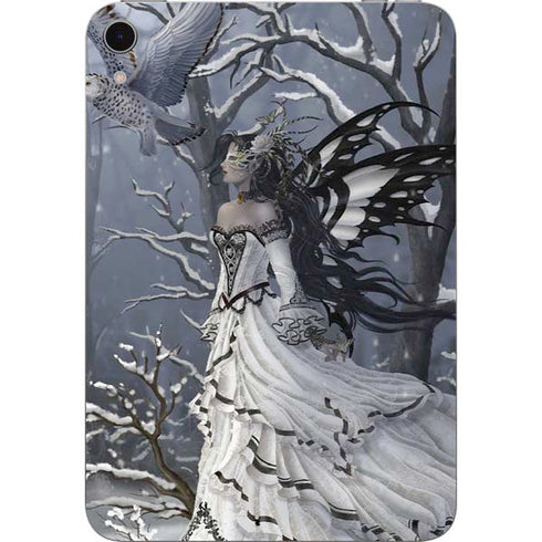 Fairy with Owl in Snow by Nene Thomas Apple iPad Mini Skin