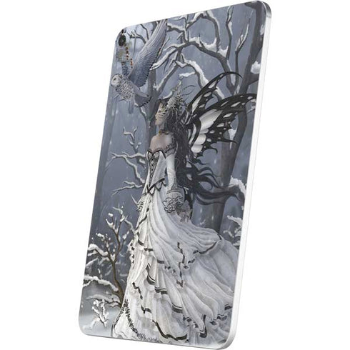 Fairy with Owl in Snow by Nene Thomas iPad Pro 13in M4 (2024) Skin
