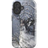 Fairy with Owl in Snow by Nene Thomas iPhone 16 Impact Case