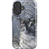 Fairy with Owl in Snow by Nene Thomas iPhone 16 Magsafe Impact Case