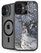 Fairy with Owl in Snow by Nene Thomas iPhone 16 Plus Kickstand Case