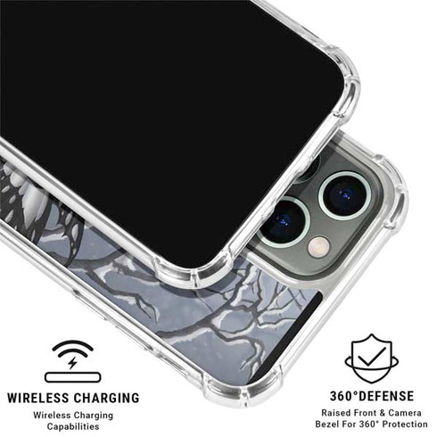 Fairy with Owl in Snow by Nene Thomas iPhone 16 Pro Max Clear Case