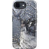 Fairy with Owl in Snow by Nene Thomas iPhone 16e Impact Case