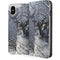 Fairy with Owl in Snow by Nene Thomas iPhone 8 Folio Case