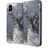 Fairy with Owl in Snow by Nene Thomas iPhone 8 Folio Case