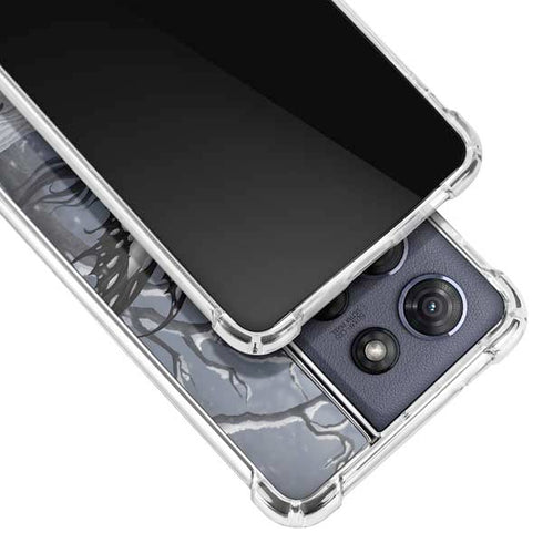 Fairy with Owl in Snow by Nene Thomas Moto G Power 5G (2025) Clear Case