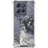 Fairy with Owl in Snow by Nene Thomas Moto G Stylus 5G (2025) Clear Case