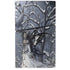 Fairy with Owl in Snow by Nene Thomas PS5 Slim Digital Edition Console Skin
