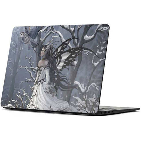 Fairy with Owl in Snow by Nene Thomas Surface Laptop 7 13.8in Skin