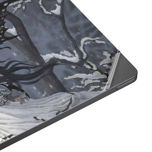 Fairy with Owl in Snow by Nene Thomas Surface Laptop 7 15in Skin