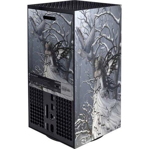 Fairy with Owl in Snow by Nene Thomas XBox Series X Digital Edition Bundle Skin