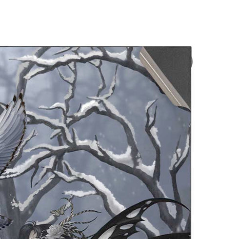 Fairy with Owl in Snow by Nene Thomas XBox Series X Digital Edition Console Skin