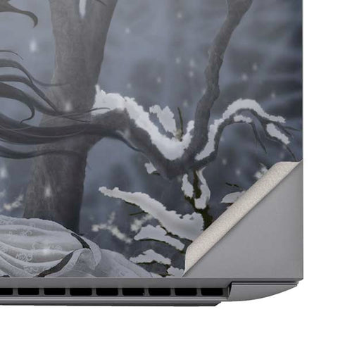 Fairy with Owl in Snow by Nene Thomas HP ZBook Fury 16 G10 Skin