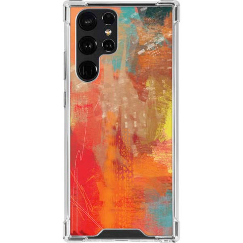 Fall Colors Galaxy S22 Ultra Clear Case