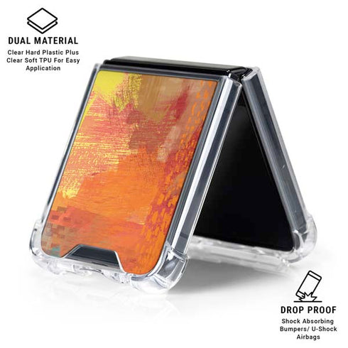 Fall Colors Galaxy Z Flip6 Clear Case