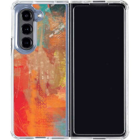 Fall Colors Galaxy Z Fold5 5G Clear Case