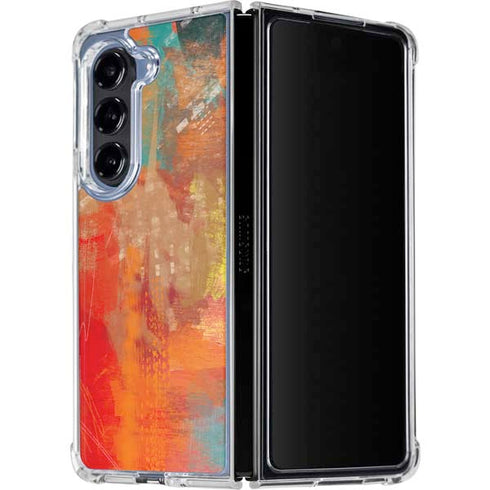 Fall Colors Galaxy Z Fold5 5G Clear Case