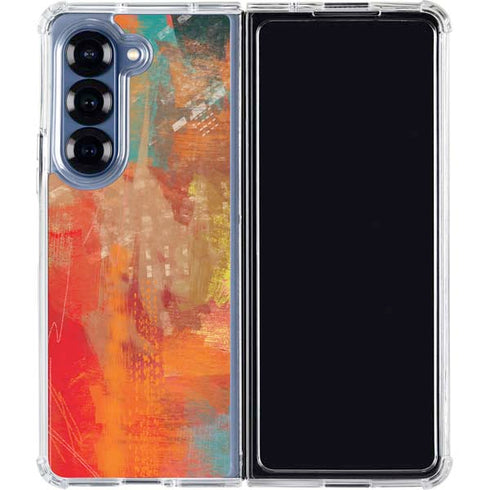 Fall Colors Galaxy Z Fold6 Clear Case