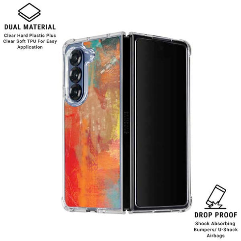 Fall Colors Galaxy Z Fold6 Clear Case