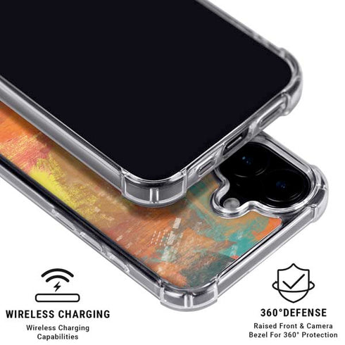 Fall Colors iPhone 16 Plus Clear Case