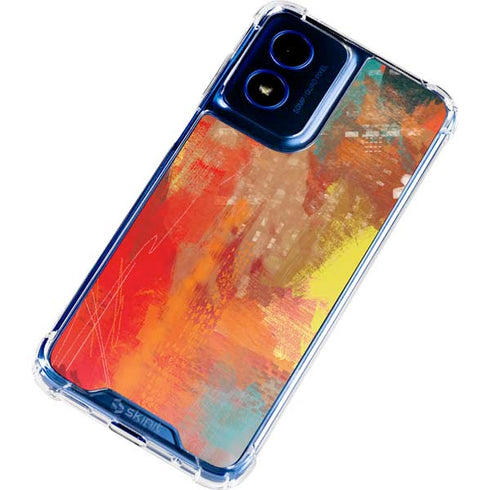 Fall Colors Moto G 5G (2024) Clear Case