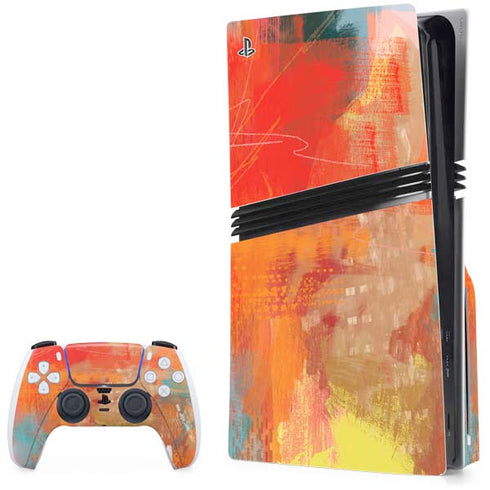 Fall Colors PS5 Pro Disk Bundle Skin