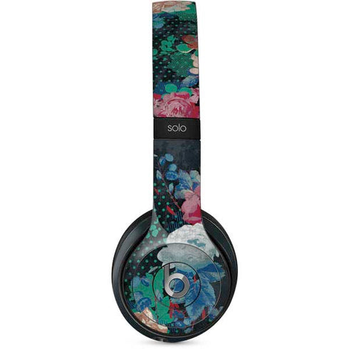 Fall Flowers Beats Solo 2 Wired Skin