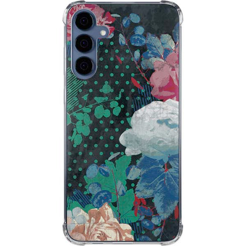 Fall Flowers Galaxy A55 5G Clear Case