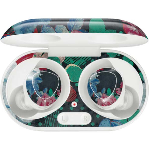 Fall Flowers Galaxy Buds Plus Skin