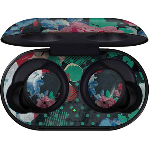 Fall Flowers Galaxy Buds Skin