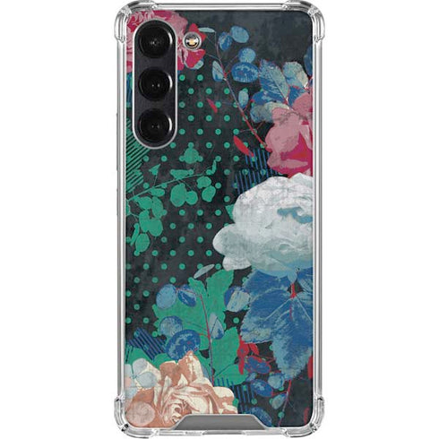Fall Flowers Galaxy S24 FE Clear Case